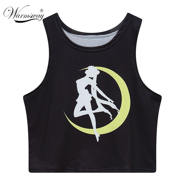 2018 harajuku summer women 3d t-shirt print anime cartoon sailor moon crop casual kawaii sailor t shirts girl gilet ts-079, White
2018 harajuku summer women 3d t-shirt print anime cartoon sailor moon crop casual kawaii sailor t shirts girl gilet ts-079, White