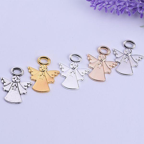 100 pcs/lot fairy angel charms pendants fit bracelet necklace jewelry diy findings making accessories 26*31mm, Bronze;silver
100 pcs/lot fairy angel charms pendants fit bracelet necklace jewelry diy findings making accessories 26*31mm, Bronze;silver