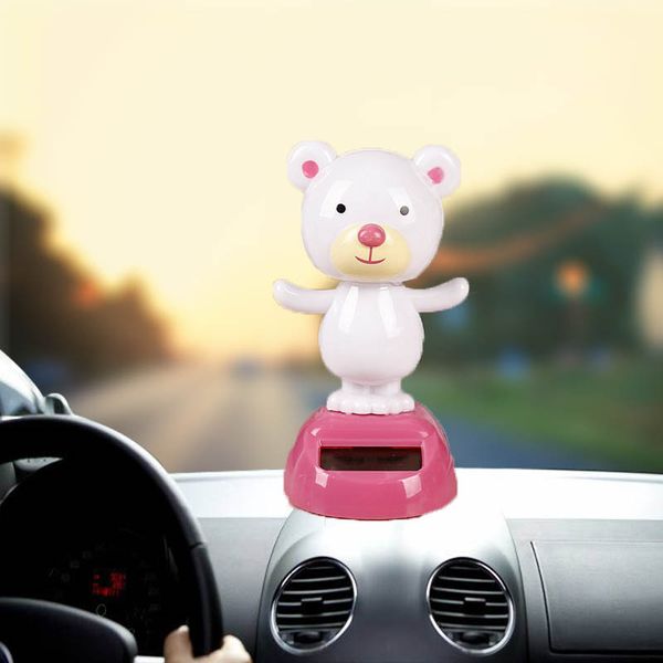 car dashboard doll ornaments abs creative solar new car cartoon bear 5 kinds of styles shaking head gifts decoration accessories
car dashboard doll ornaments abs creative solar new car cartoon bear 5 kinds of styles shaking head gifts decoration accessories