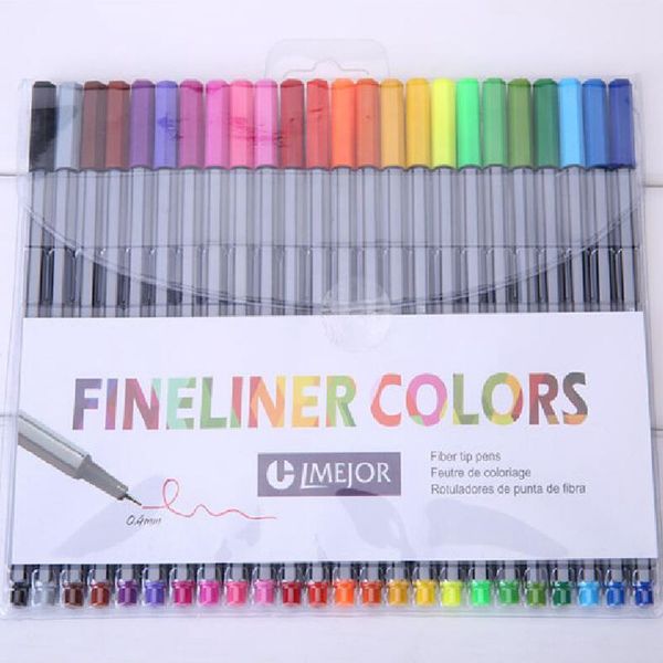 24 colors fineliners pens pastel set coloring marker pens arts painting pencils fiber tip pen children for coloring books 0.4mm
24 colors fineliners pens pastel set coloring marker pens arts painting pencils fiber tip pen children for coloring books 0.4mm