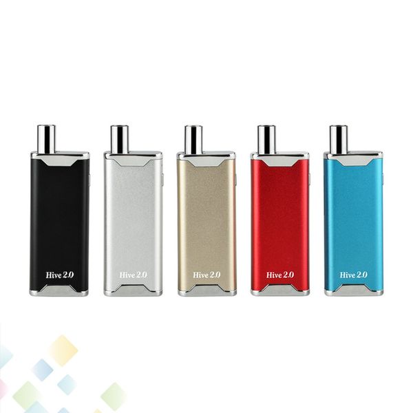 Authentic Yocan Hive 2.0 Kit Vaporizer 650mAh Battery Box Mod Vape pen Wax Thick Oil 2 in 1 Cartridge Atomizer DHL Free
Authentic Yocan Hive 2.0 Kit Vaporizer 650mAh Battery Box Mod Vape pen Wax Thick Oil 2 in 1 Cartridge Atomizer DHL Free