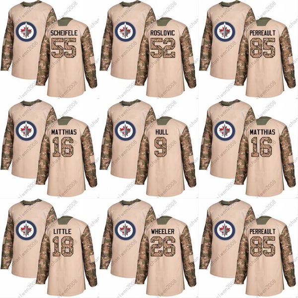 2018 Camo Veterans Day 55 Mark Scheifele 85 Mathieu Perreault 52 Jack Roslovic 16 Shawn Matthias Winnipeg Jets Custom Hockey Jerseys
2018 Camo Veterans Day 55 Mark Scheifele 85 Mathieu Perreault 52 Jack Roslovic 16 Shawn Matthias Winnipeg Jets Custom Hockey Jerseys