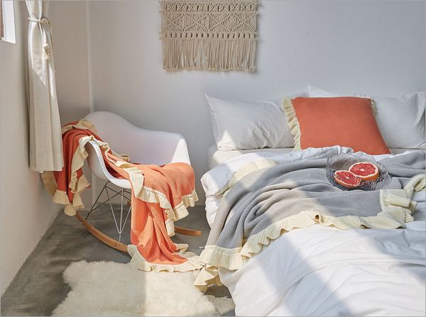 knitted cotton air conditioning blanket knitted plaid for bed sofa sleeping 100% cotton quilt with lace
knitted cotton air conditioning blanket knitted plaid for bed sofa sleeping 100% cotton quilt with lace
