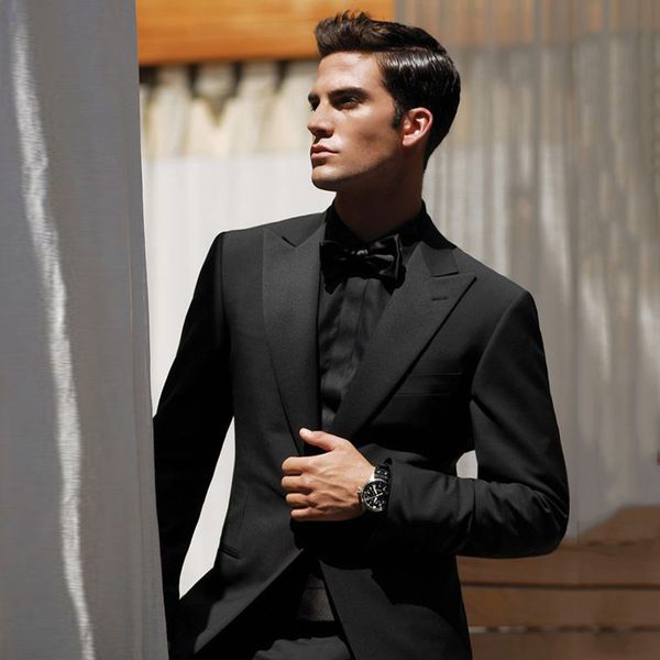 2018 men suits black peaked lapel evening dress wedding suits bridegroom custom slim fit formal business 2piece man prom blazer tuxedos, Black;gray
2018 men suits black peaked lapel evening dress wedding suits bridegroom custom slim fit formal business 2piece man prom blazer tuxedos, Black;gray