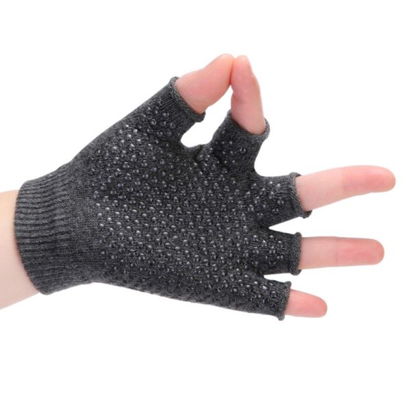 non-slip fingerless design in multiple colors camping climbing sport exercise yoga fitness gloves, Black
non-slip fingerless design in multiple colors camping climbing sport exercise yoga fitness gloves, Black