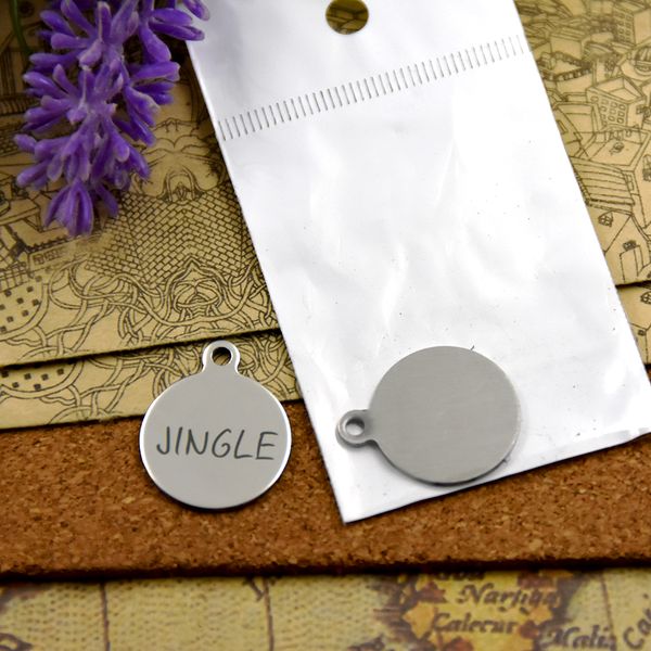 40pcs--"jingle"stainless steel charms more style for choosing diy charms pendants for necklace, Bronze;silver
40pcs--"jingle"stainless steel charms more style for choosing diy charms pendants for necklace, Bronze;silver