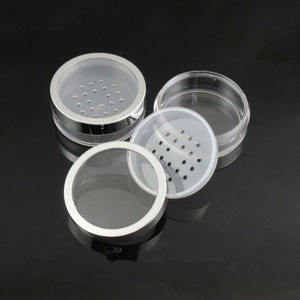 8ml plastic loose powder jar powder puff boxes empty cosmetic container plastic bottle jar with hole fast shipping f562
8ml plastic loose powder jar powder puff boxes empty cosmetic container plastic bottle jar with hole fast shipping f562