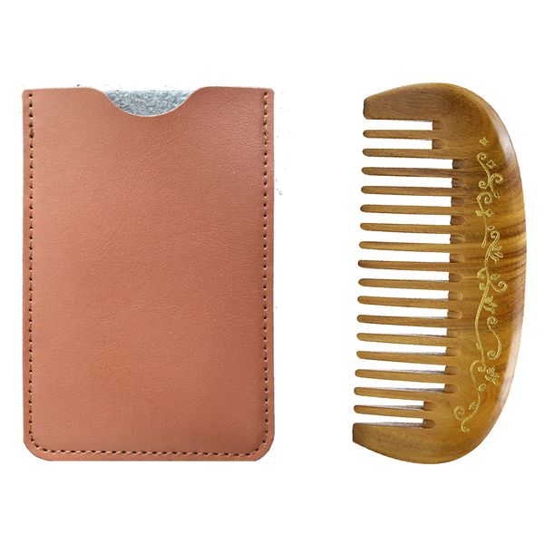 wooden pocket wig comb & case wholesale supplier wide teeth for use with balms and oils hair barber salon customer service christmas gift, Silver
wooden pocket wig comb & case wholesale supplier wide teeth for use with balms and oils hair barber salon customer service christmas gift, Silver