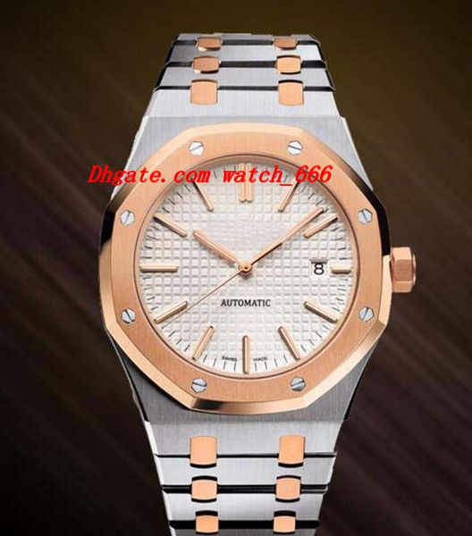 luxury wristwatch automatic 41mm 15400sr.oo.1220sr.01 two tone rose stainless steel bracelet men's watch ing, Slivery;brown
luxury wristwatch automatic 41mm 15400sr.oo.1220sr.01 two tone rose stainless steel bracelet men's watch ing, Slivery;brown