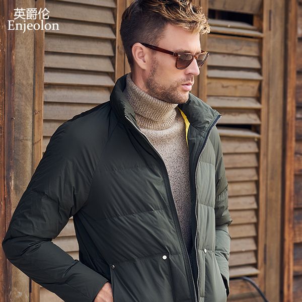 enjeolon brand winter thick winter down jacket men light parka coat male warm parka coat 3xl down yr0127, Black
enjeolon brand winter thick winter down jacket men light parka coat male warm parka coat 3xl down yr0127, Black