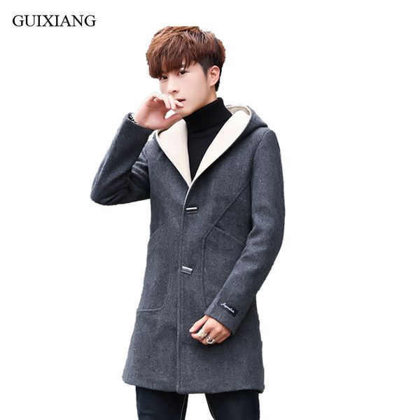 2018 new arrival autumn style men boutique leisure woolen overcoat fashion casual men's slim solid trench woolen coat size m-3xl, Black
2018 new arrival autumn style men boutique leisure woolen overcoat fashion casual men's slim solid trench woolen coat size m-3xl, Black