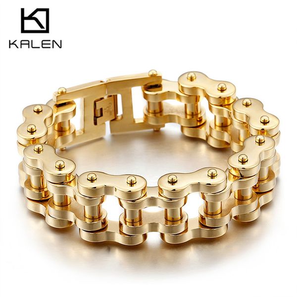 bicycle bike bracelet 230mm 316l gold stainless steel charming fashion mens women jewelry sale kalen, Golden;silver
bicycle bike bracelet 230mm 316l gold stainless steel charming fashion mens women jewelry sale kalen, Golden;silver