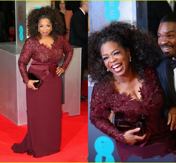 2018 new burgundy v-neck long sleeves mother of the bride dresses sheer lace sheath plus size sale celebrity red carpet gowns custom made, Black;red
2018 new burgundy v-neck long sleeves mother of the bride dresses sheer lace sheath plus size sale celebrity red carpet gowns custom made, Black;red