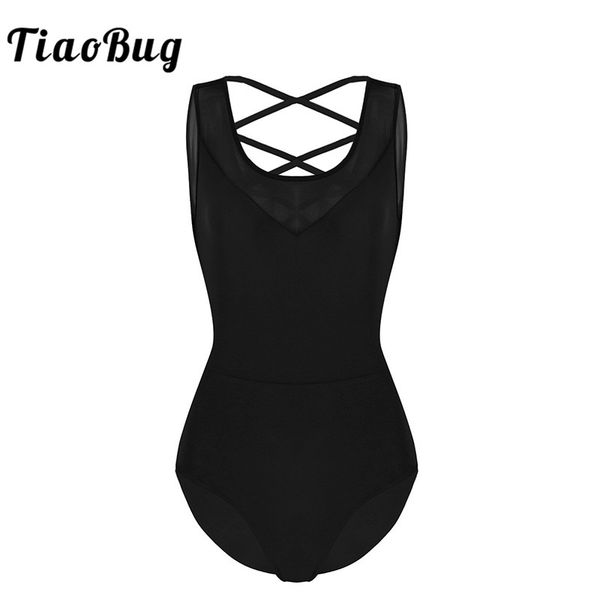 tiaobug women sleeveless mesh splice ballet dance leotard gymnastics leotard sport bodysuit professional ballerina costume, Black;red
tiaobug women sleeveless mesh splice ballet dance leotard gymnastics leotard sport bodysuit professional ballerina costume, Black;red