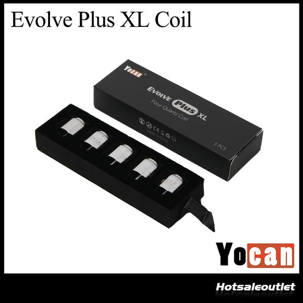 Подлинная катушка Yocan Evolve Plus XL принимает технологию катушки QUAD с 4 кварцевыми катушками для Evolve Plus XL Kit E-cig Испаритель
Подлинная катушка Yocan Evolve Plus XL принимает технологию катушки QUAD с 4 кварцевыми катушками для Evolve Plus XL Kit E-cig Испаритель