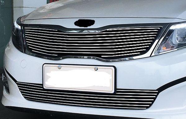 aluminum alloy front grille around trim racing grills trim for 2014 kia optima/k5 2pcs
aluminum alloy front grille around trim racing grills trim for 2014 kia optima/k5 2pcs
