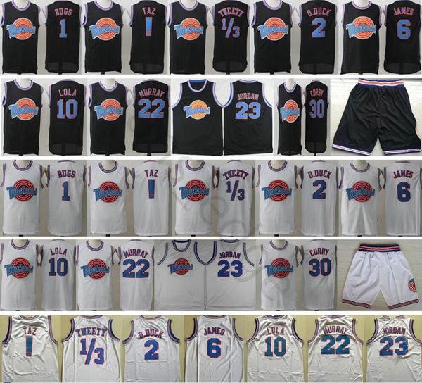 space jam movie tune squad looney 1 bugs 2 daffy duck 10 lola bunny taz tweety bill murray michael curry james basketball jersey, Black
space jam movie tune squad looney 1 bugs 2 daffy duck 10 lola bunny taz tweety bill murray michael curry james basketball jersey, Black