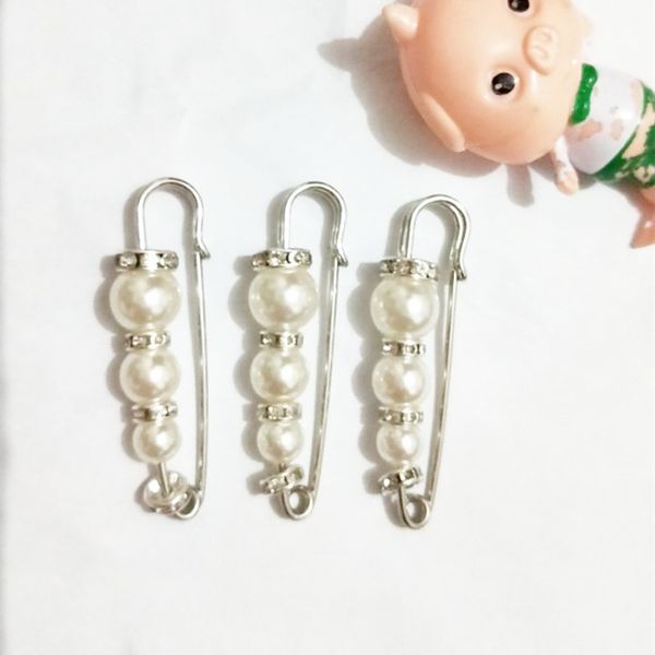 100 pcs/lot pearl large safety pins brooch knitting sweater decoration pins metal brooch straight pins gift, Gray
100 pcs/lot pearl large safety pins brooch knitting sweater decoration pins metal brooch straight pins gift, Gray