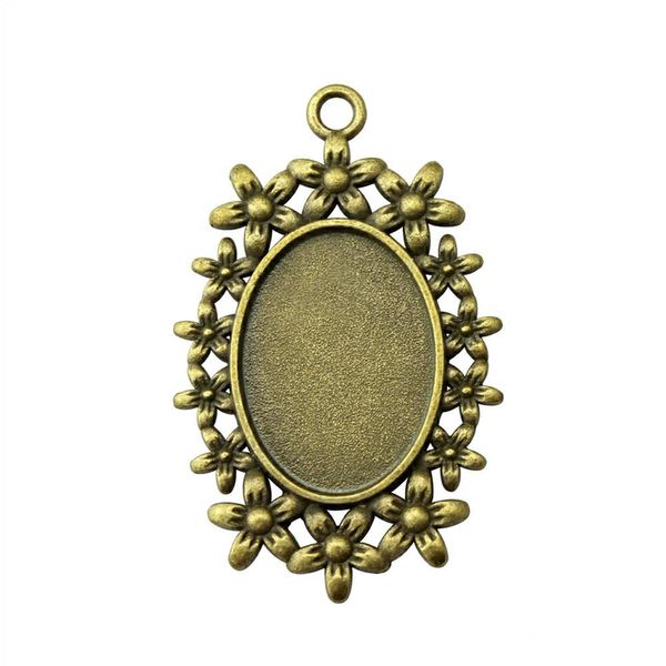 7 pieces cabochon cameo base tray bezel blank jewelry materials flower single side one hanging inner size 18x25mm oval cameos and cabochons, Slivery;crystal
7 pieces cabochon cameo base tray bezel blank jewelry materials flower single side one hanging inner size 18x25mm oval cameos and cabochons, Slivery;crystal