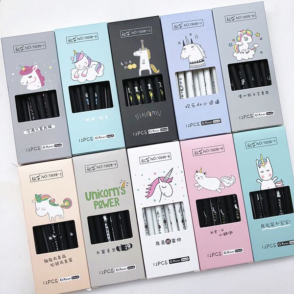 48 pcs/lot unicorn power gel pen ink pen promotional gift stationery school & office supply
48 pcs/lot unicorn power gel pen ink pen promotional gift stationery school & office supply