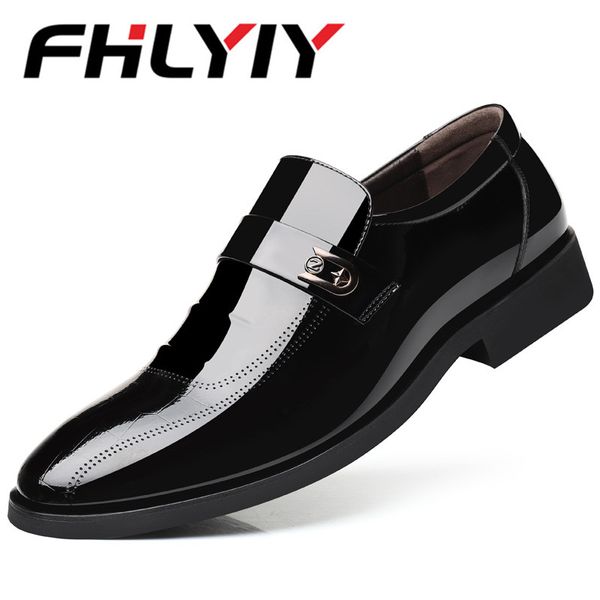 spring autumn men formal wedding shoes luxury men business dress shoes loafers pointy chaussures hommes, Black
spring autumn men formal wedding shoes luxury men business dress shoes loafers pointy chaussures hommes, Black