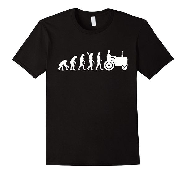 2018 evolution farmer tractor t-shirt o-neck fashion casual print t shirt, White;black
2018 evolution farmer tractor t-shirt o-neck fashion casual print t shirt, White;black