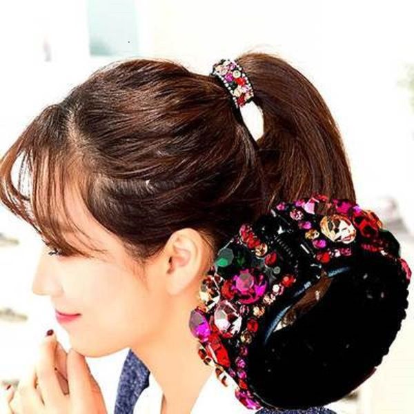 rhinestone crystal ponytail buckle pony tails holder round hair bands wedding hair jewelry accessories ornament christmas gift, Golden;silver
rhinestone crystal ponytail buckle pony tails holder round hair bands wedding hair jewelry accessories ornament christmas gift, Golden;silver