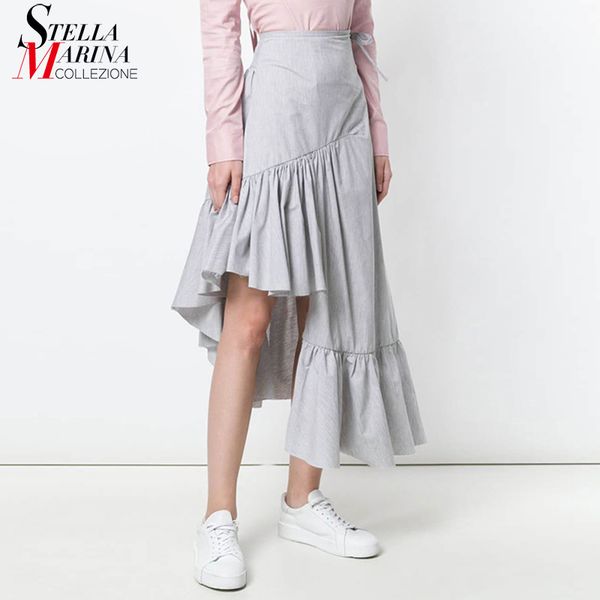 new 2018 korean style women solid black gray with ruffles ankle length elastic waist girls stylish casual wear cotton skirt 3674
new 2018 korean style women solid black gray with ruffles ankle length elastic waist girls stylish casual wear cotton skirt 3674