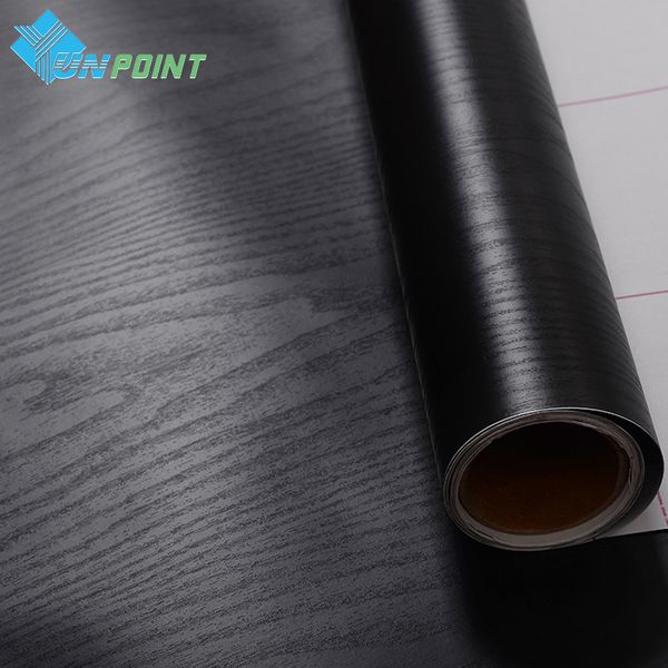 3m /5m black wood grain walls paper furniture kitchen wardrobe door decorative film pvc stickers heat transfer wallpaper
3m /5m black wood grain walls paper furniture kitchen wardrobe door decorative film pvc stickers heat transfer wallpaper