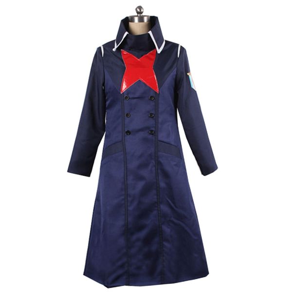 2018 anime darling in the franxx hiro cosplay costume code 016 cosplay costume only overcoat, Black
2018 anime darling in the franxx hiro cosplay costume code 016 cosplay costume only overcoat, Black
