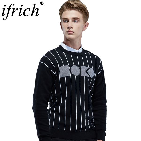 sweaters pullover men brand clothing 2018 autumn winter new arrival cashmere wool sweater men casual vertical striped pull, White;black
sweaters pullover men brand clothing 2018 autumn winter new arrival cashmere wool sweater men casual vertical striped pull, White;black