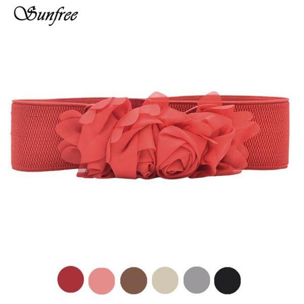 sun2016 new women fashion elastic waistband chiffon roses elegant unique design new nov 23, Black;brown
sun2016 new women fashion elastic waistband chiffon roses elegant unique design new nov 23, Black;brown