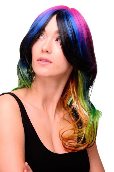 women's wig bird of paradise multicolour queen long smooth parting gfw1847, Black;brown
women's wig bird of paradise multicolour queen long smooth parting gfw1847, Black;brown