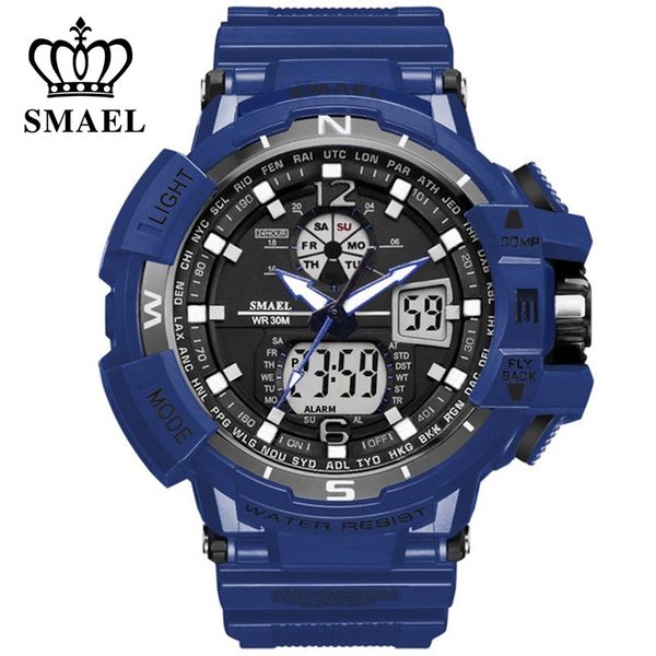 smael sports watch men clock male led digital quartz wrist watches men's black waterproof relogio masculino, Slivery;brown
smael sports watch men clock male led digital quartz wrist watches men's black waterproof relogio masculino, Slivery;brown