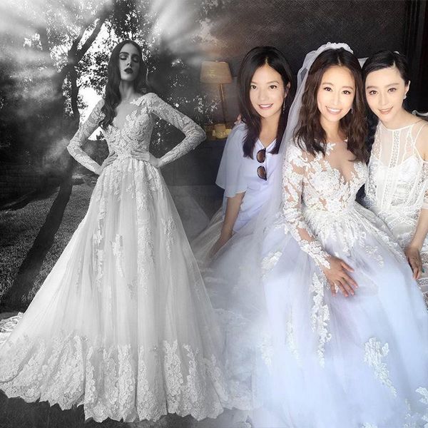 новые zuhair murad свадебные платья с кружевным вырезом и свадебным платьем свадебные платья с длинными рукавами и бисером vestido de novia, White
новые zuhair murad свадебные платья с кружевным вырезом и свадебным платьем свадебные платья с длинными рукавами и бисером vestido de novia, White