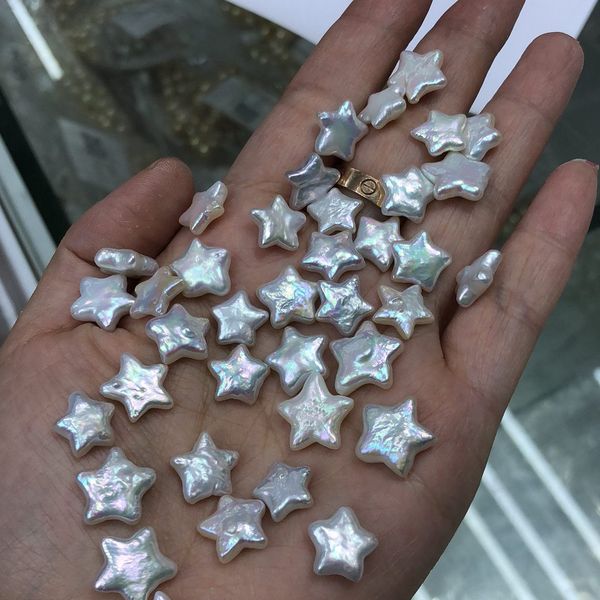 wholesale unique loose star/moon shape freshwater pearls natural color dyed color undrilled loose pearls, White
wholesale unique loose star/moon shape freshwater pearls natural color dyed color undrilled loose pearls, White