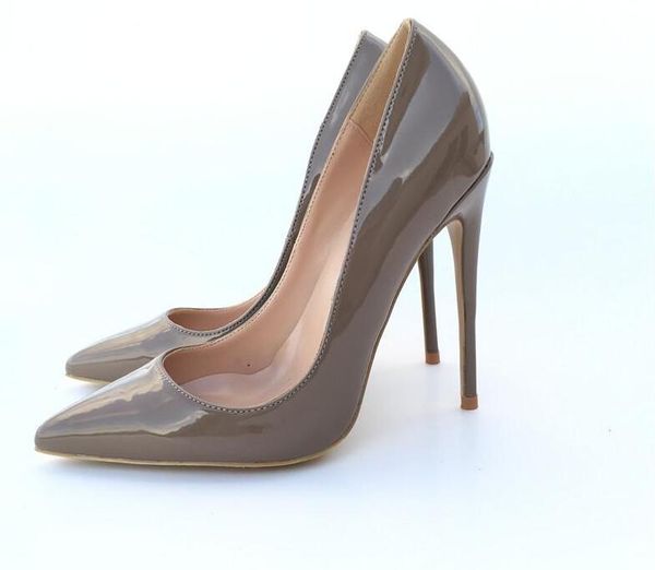 Free Shipping fashion woman women lady 209s New Khaki Patent Leather Wedding heels Stiletto High Heels shoes pumps boots sandals 12cm 10cm
Free Shipping fashion woman women lady 209s New Khaki Patent Leather Wedding heels Stiletto High Heels shoes pumps boots sandals 12cm 10cm