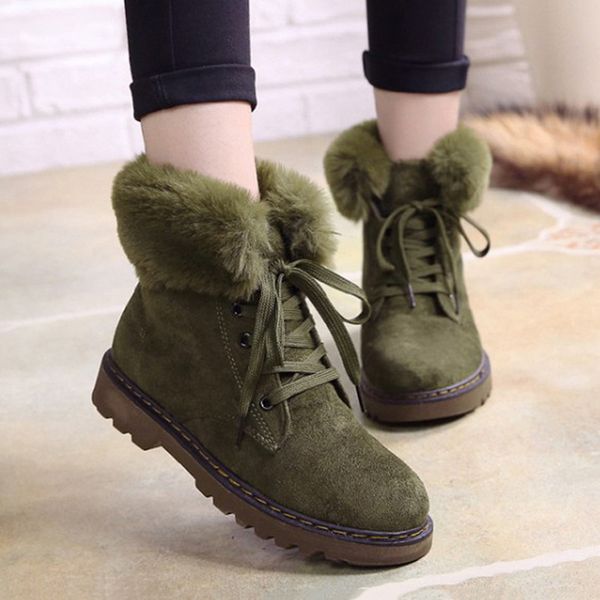 lakeshi women's winter snow boots woman platform ankle boots faux fur warm cotton shoes women's winter snow boot ladies, Black
lakeshi women's winter snow boots woman platform ankle boots faux fur warm cotton shoes women's winter snow boot ladies, Black