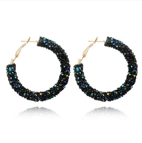 bohemian austrian crystal rhinestone beads geometric hoop earrings for women gold color handmade shiny circle earrings jewelry ga338, Golden;silver
bohemian austrian crystal rhinestone beads geometric hoop earrings for women gold color handmade shiny circle earrings jewelry ga338, Golden;silver