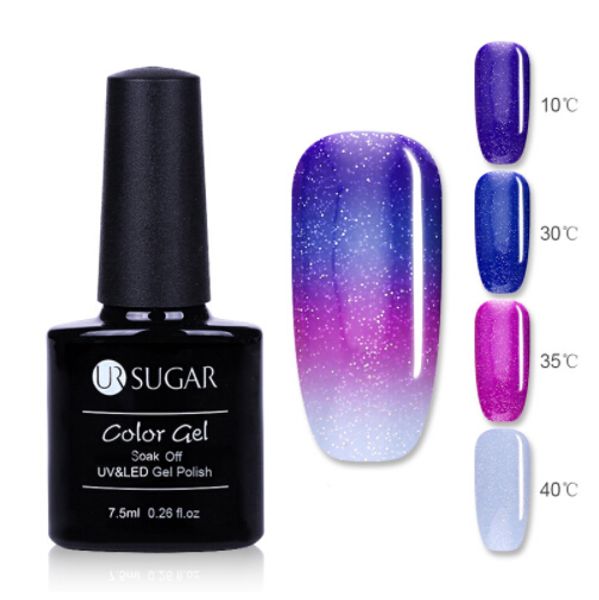 thermal ultra-thin glitter 3 colors soak off uv gel color-chaging snowflake temperature color change gel nail art gel, Red;pink
thermal ultra-thin glitter 3 colors soak off uv gel color-chaging snowflake temperature color change gel nail art gel, Red;pink