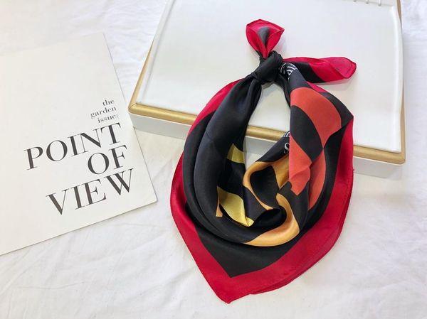 small 100% silk square scarf for women joker black neckerchief foulard echarpe 50*50cm, Blue;gray
small 100% silk square scarf for women joker black neckerchief foulard echarpe 50*50cm, Blue;gray