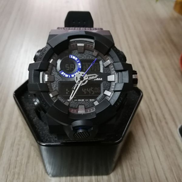 2018 new arrival mens watches outdoor sprort man male led back light digital wristwatches analog dual display watches clock reloj hombre, Slivery;brown
2018 new arrival mens watches outdoor sprort man male led back light digital wristwatches analog dual display watches clock reloj hombre, Slivery;brown