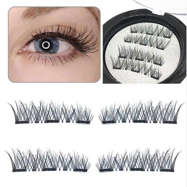 4pcs/lot natural cross 3d three magnetic false eyelashes no glue ultra-thinner magnet cross fake lashes extension tools for women
4pcs/lot natural cross 3d three magnetic false eyelashes no glue ultra-thinner magnet cross fake lashes extension tools for women
