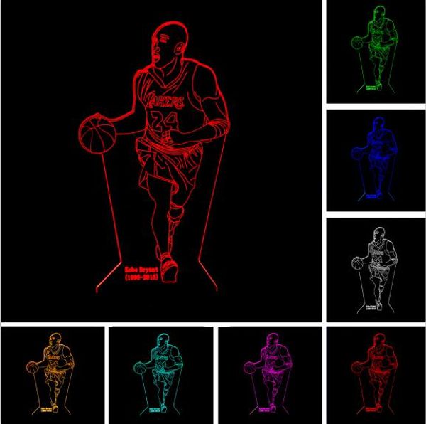 Горячий новый баскетбол Superstar 3D Sports Fans Светодиодный ночник RGB Красочная атмосфера
Горячий новый баскетбол Superstar 3D Sports Fans Светодиодный ночник RGB Красочная атмосфера