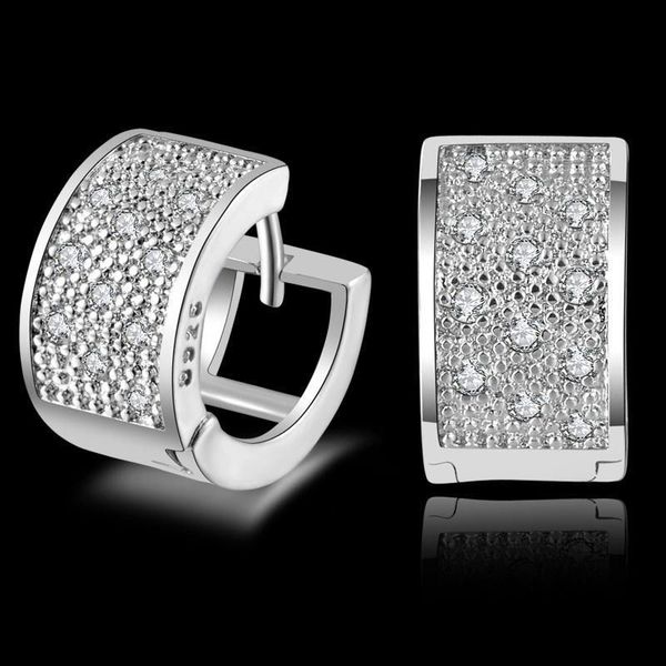 fashion lady women's crystal 925 sterling silver ear stud hoop earrings jewelry for women silver/gold color, Golden;silver
fashion lady women's crystal 925 sterling silver ear stud hoop earrings jewelry for women silver/gold color, Golden;silver