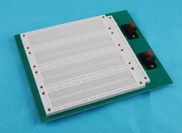 2860 Tiepoint Solderless Breadboard Kit SYB-500 Flexible Breadboard Wire Kit Experiment Board 4 in 1 + 65 Jumper Wires for Shield ICs
2860 Tiepoint Solderless Breadboard Kit SYB-500 Flexible Breadboard Wire Kit Experiment Board 4 in 1 + 65 Jumper Wires for Shield ICs