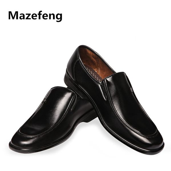 mazefeng 2018 new spring autumn men shoes square toe solid male slip-on casual leather shoes men dress classics business, Black
mazefeng 2018 new spring autumn men shoes square toe solid male slip-on casual leather shoes men dress classics business, Black