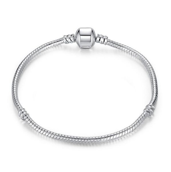 925 sterling silver plated bracelets 3mm snake chain european beads bracelet bangle necklace chain without logo 16cm-45cm, Golden;silver
925 sterling silver plated bracelets 3mm snake chain european beads bracelet bangle necklace chain without logo 16cm-45cm, Golden;silver