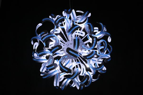 crystal chandelier pure white ball snowball 550 mm iron and steel diameter sky blue crystal
crystal chandelier pure white ball snowball 550 mm iron and steel diameter sky blue crystal