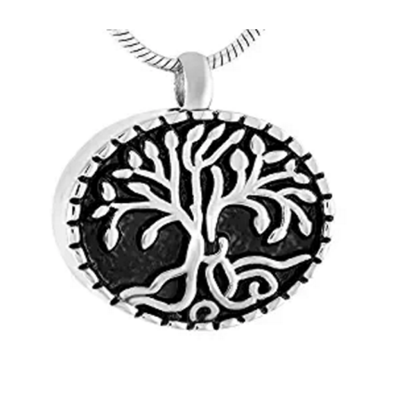 wholesale stainless steel pendant round life tree engraving perfume bottle necklace to commemorate lover pet funeral cremation urn fashion p, Silver
wholesale stainless steel pendant round life tree engraving perfume bottle necklace to commemorate lover pet funeral cremation urn fashion p, Silver